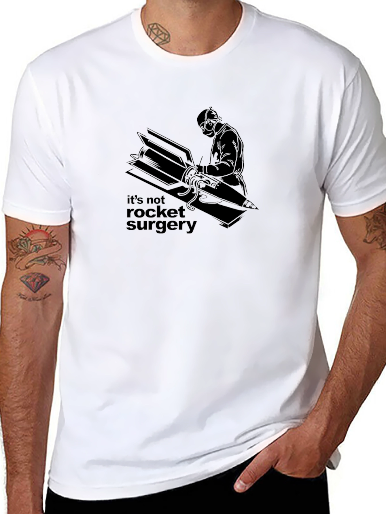 Its Not Rocket Surgery Graphic Tee
