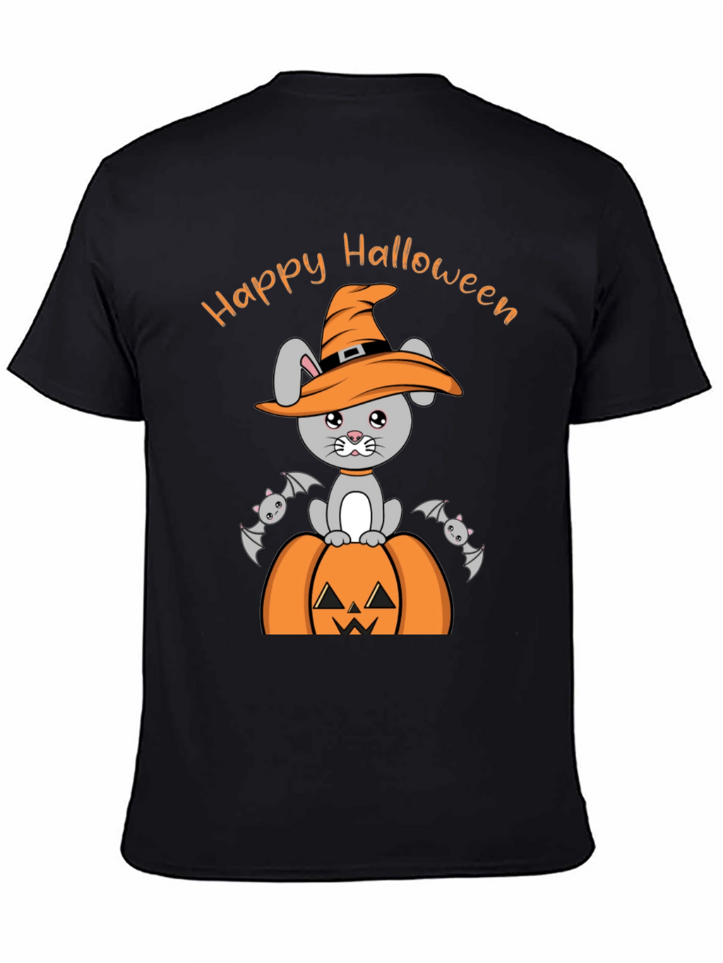 Halloween Bunny Pumpkin T-Shirt