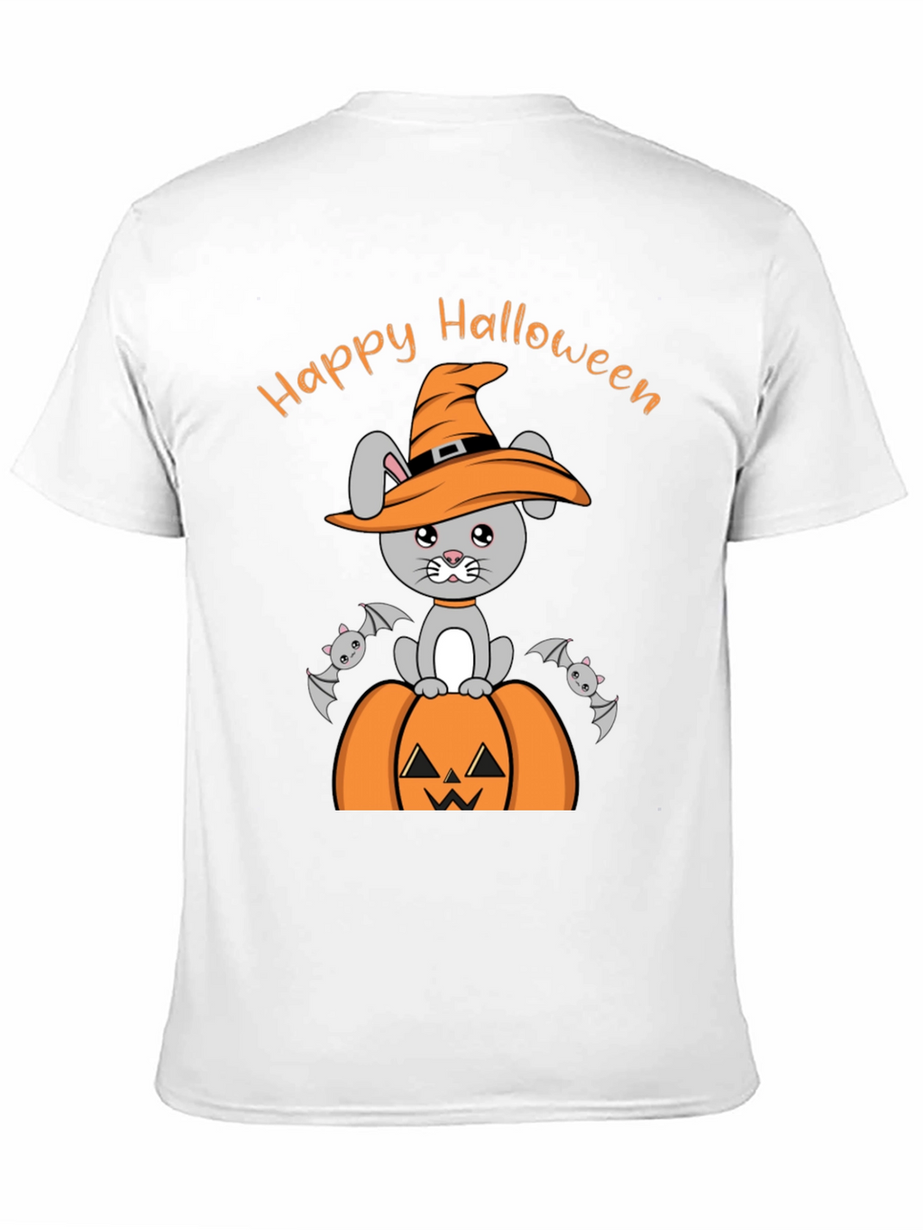 Halloween Bunny Pumpkin T-Shirt