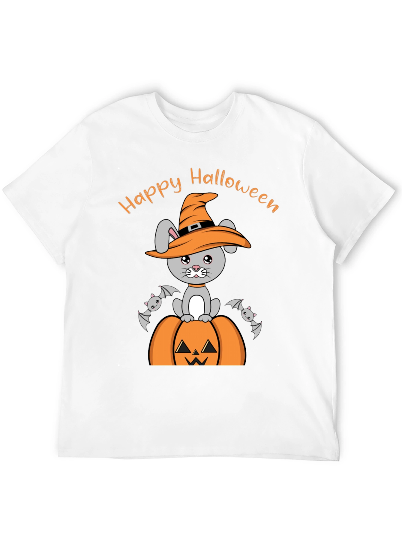 Halloween Bunny Pumpkin T-Shirt