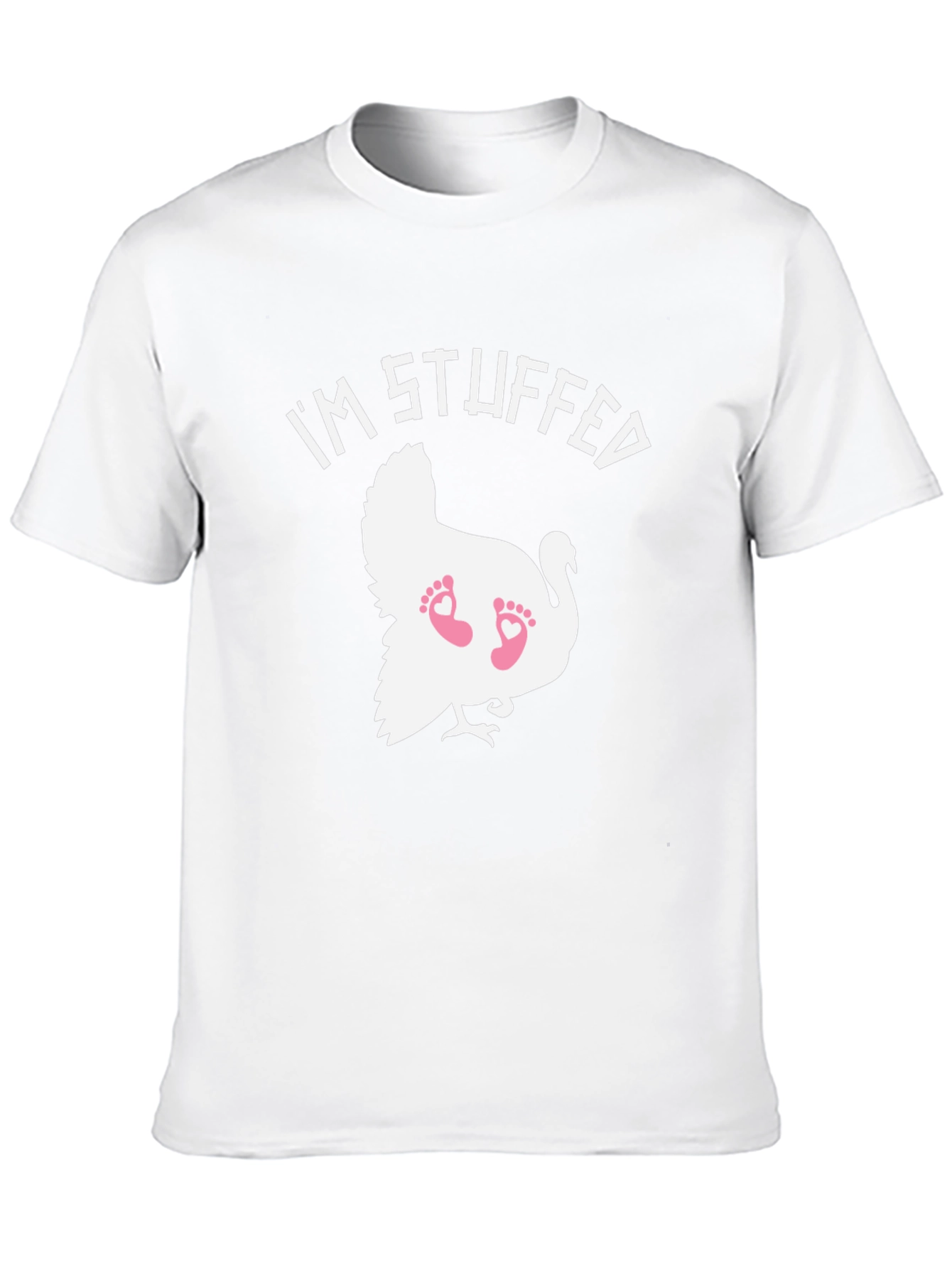 Im Stuffed Turkey Baby Feet T-Shirt