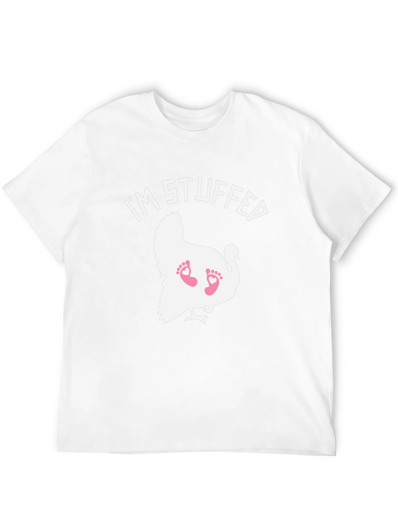 Im Stuffed Turkey Baby Feet T-Shirt
