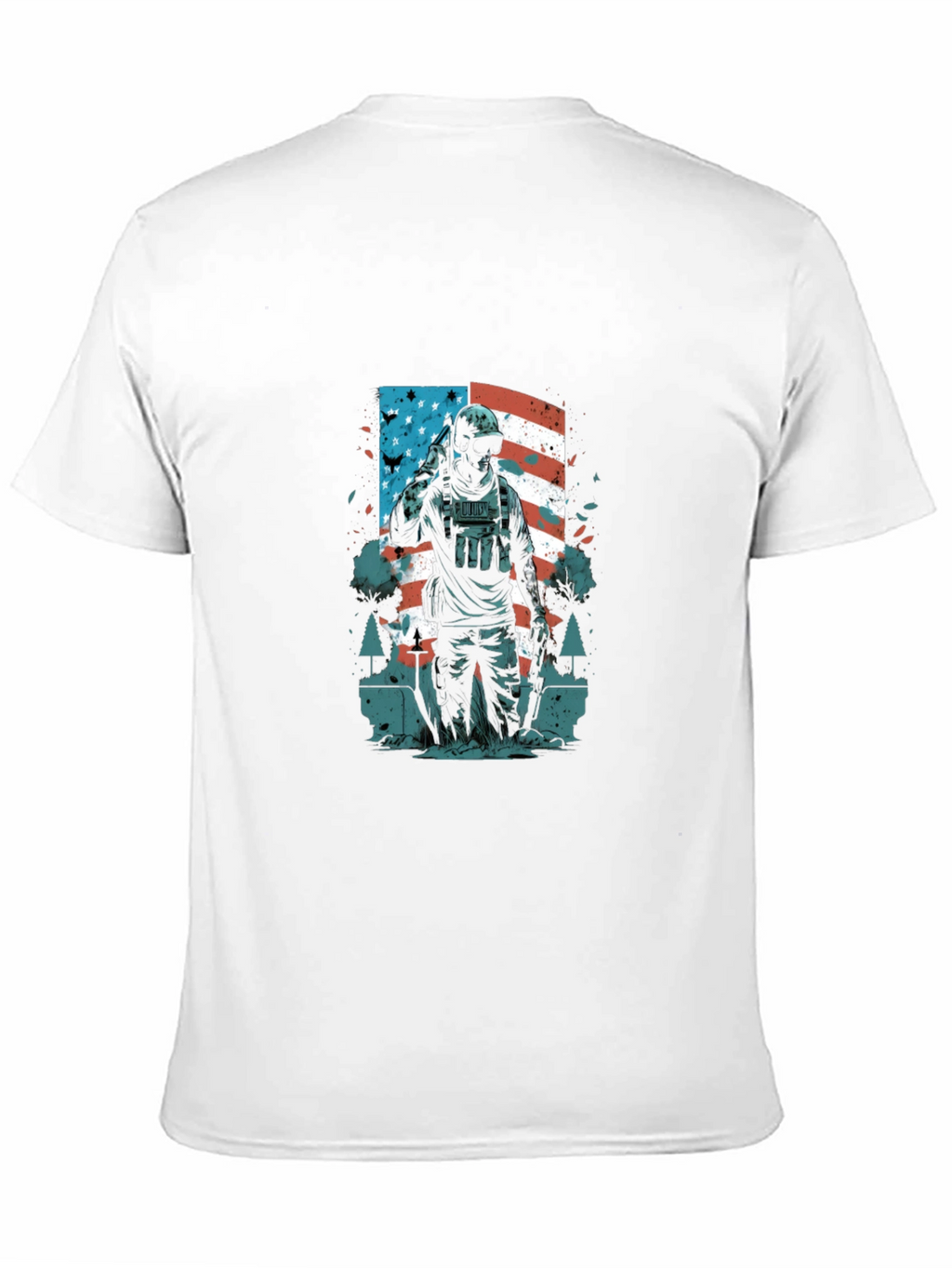American Soldier Graphic Tee