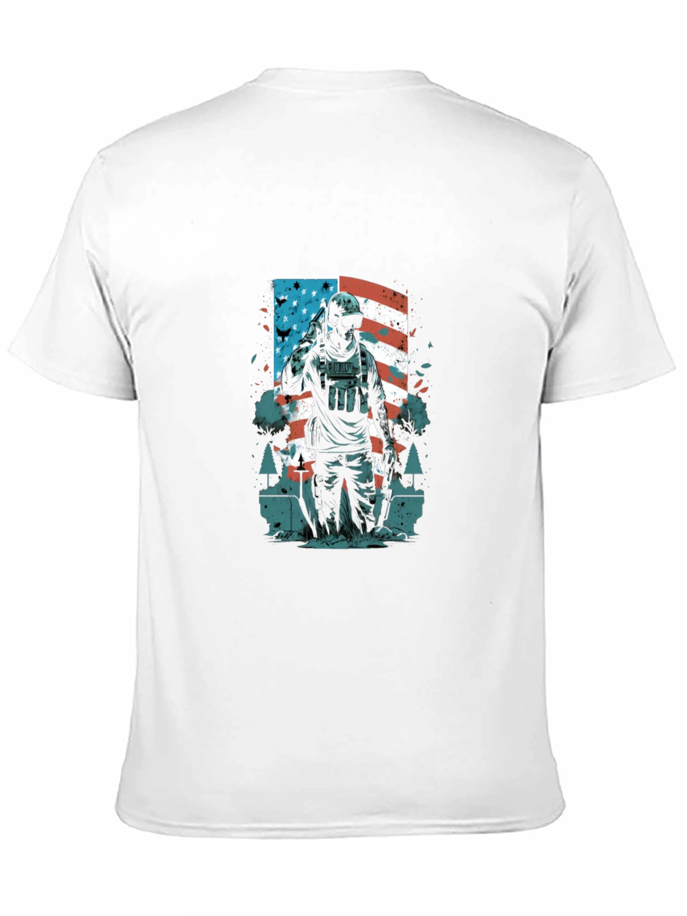 American Soldier Graphic Tee