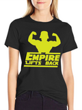 The Empire Lifts Back Black T-Shirt