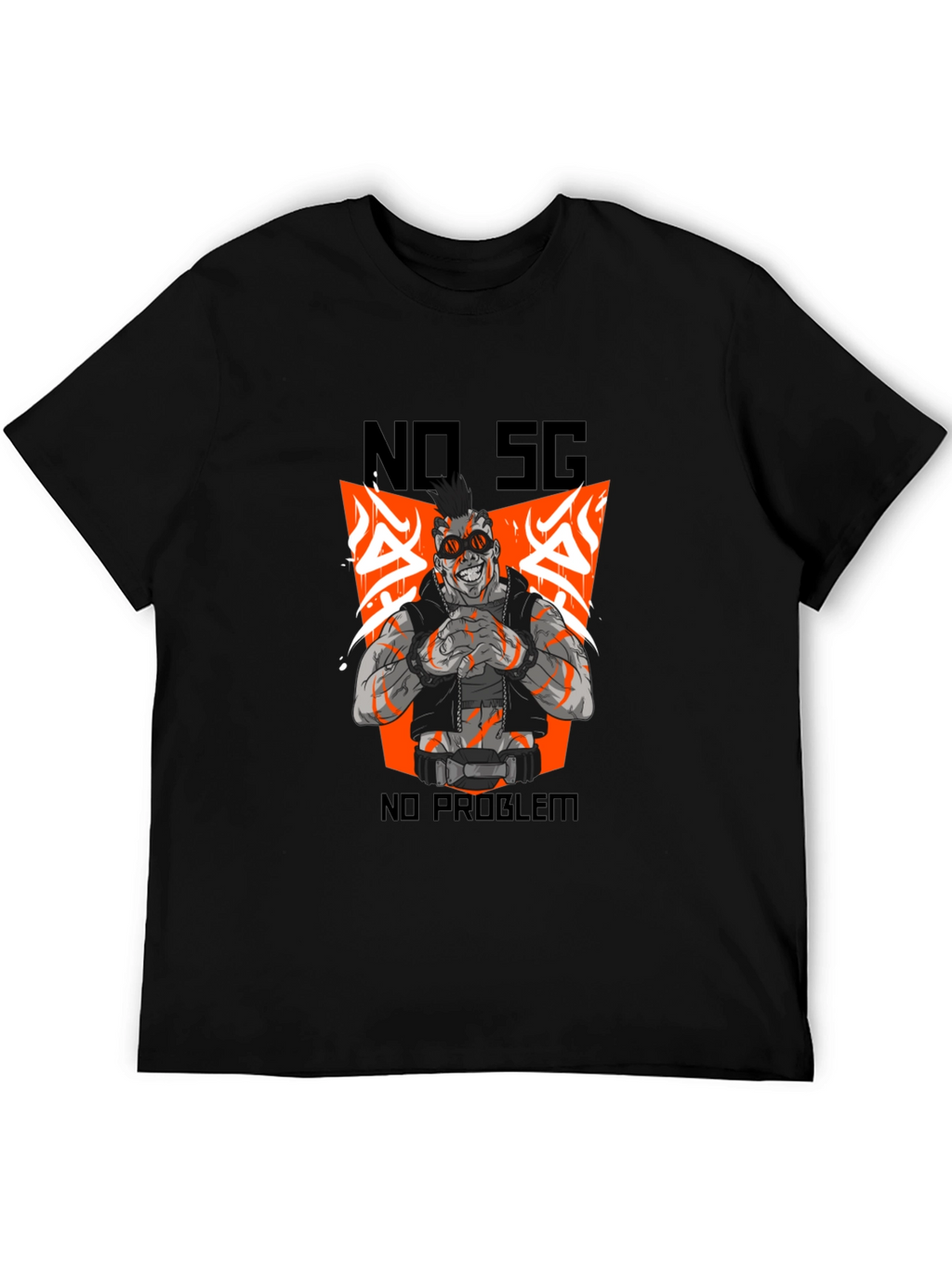 Edgy Graphic Tee - No SG No Problem