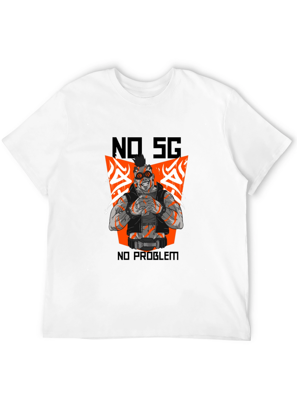 Edgy Graphic Tee - No SG No Problem