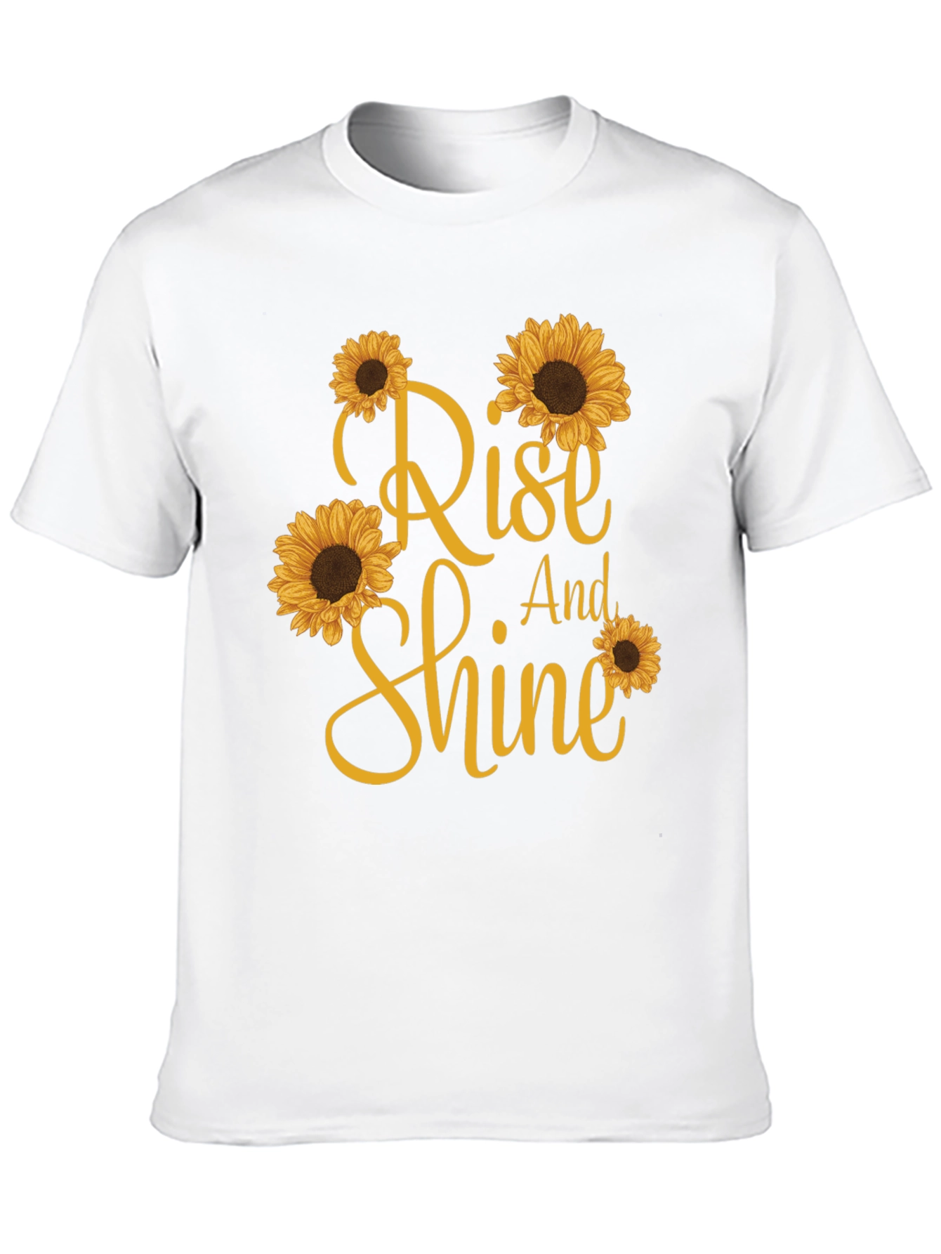Rise and Shine Sunflower Graphic T-Shirt