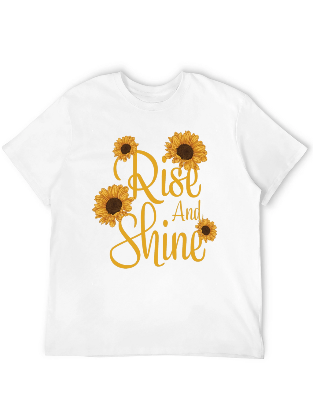 Rise and Shine Sunflower Graphic T-Shirt