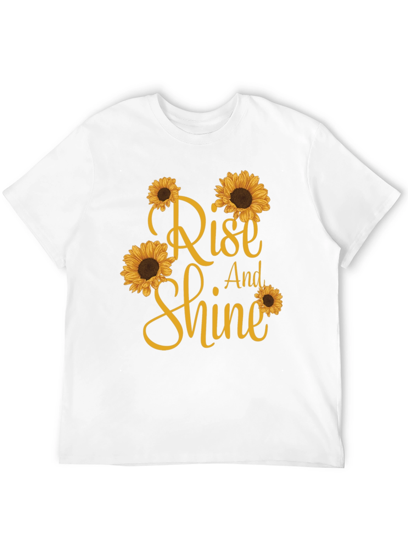 Rise and Shine Sunflower Graphic T-Shirt
