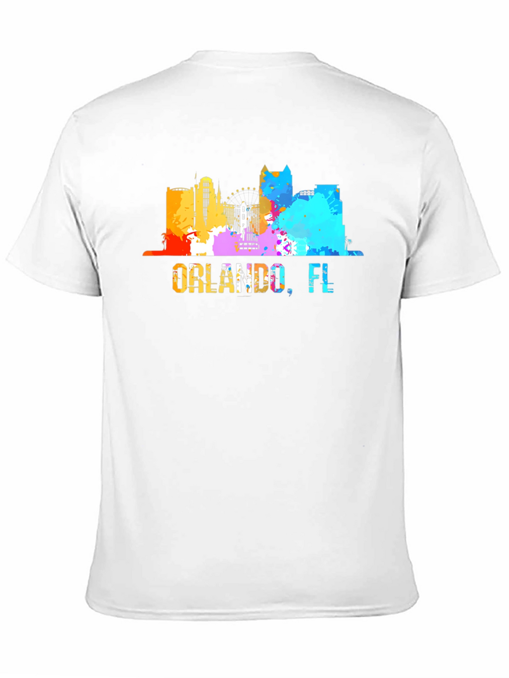 Orlando FL Skyline Graphic T-Shirt