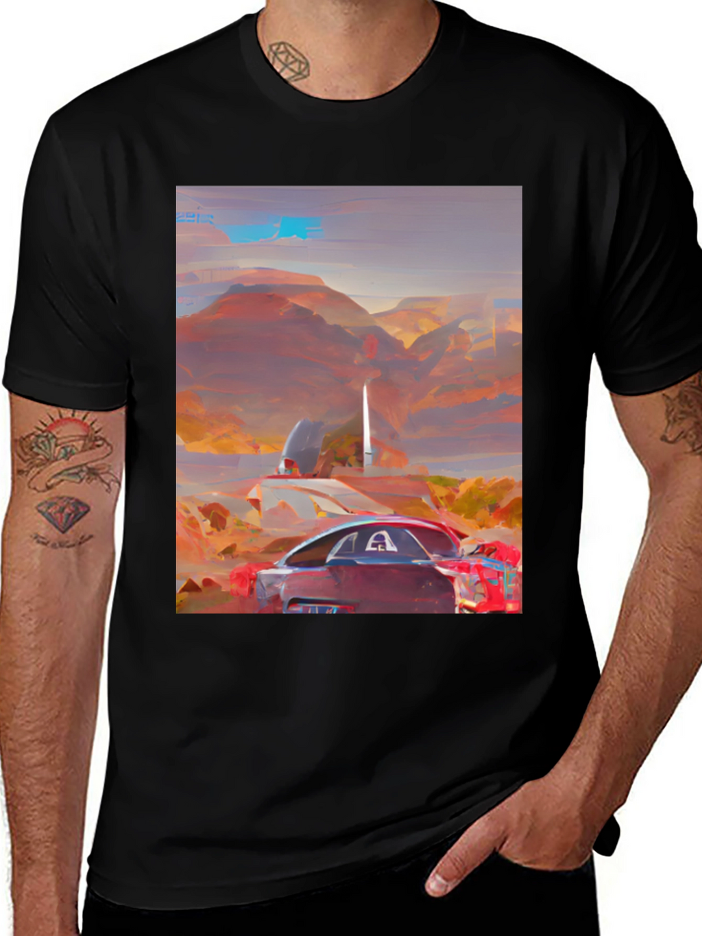Desert Road Trip Graphic Tee