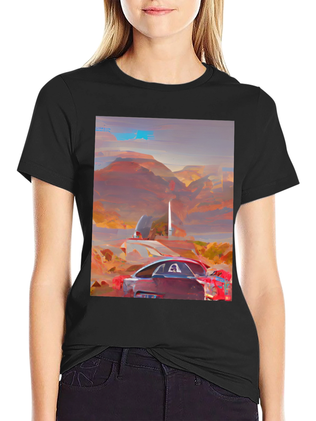 Desert Road Trip Graphic Tee