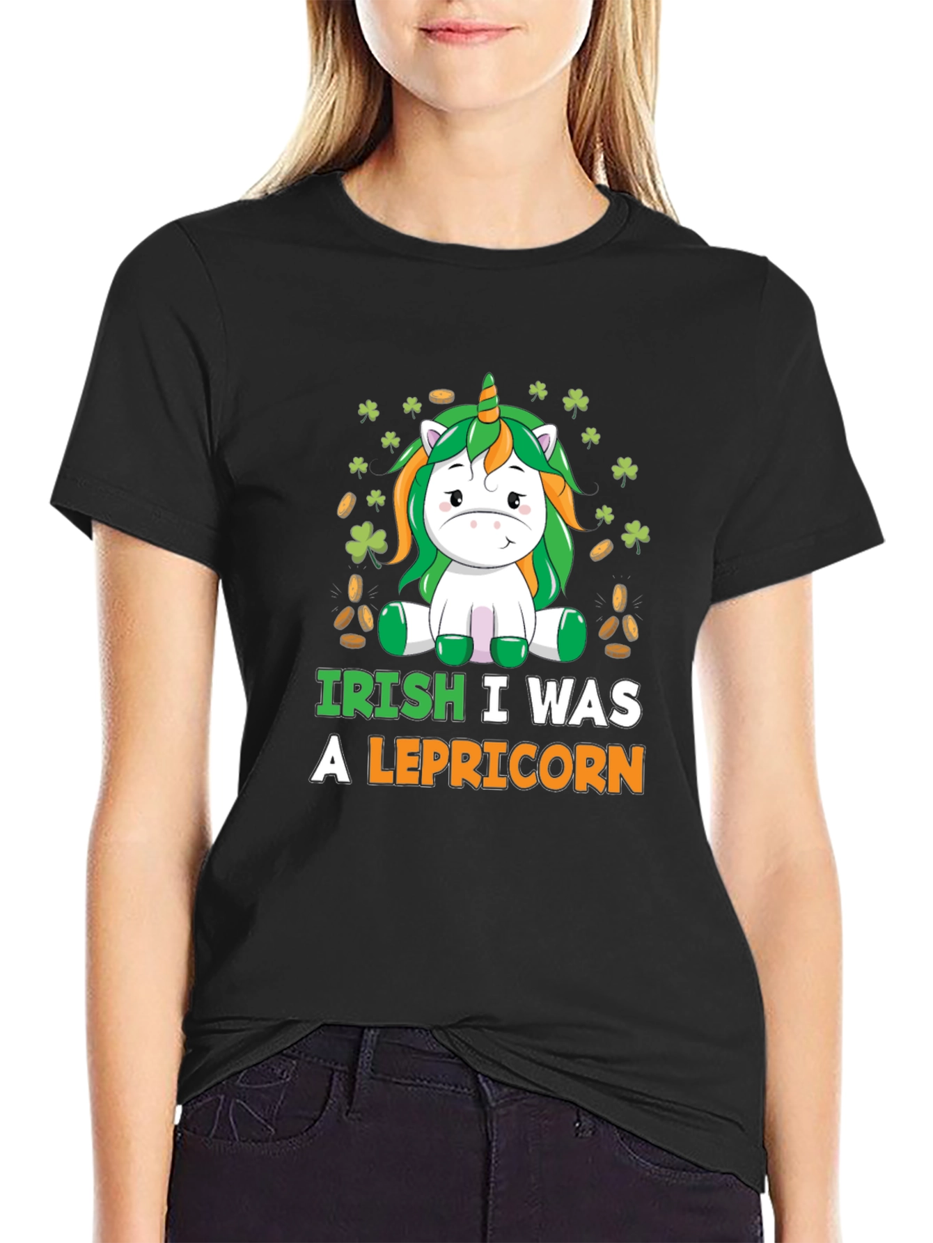Irish Lepricon Unicorn St. Patricks Day T-Shirt