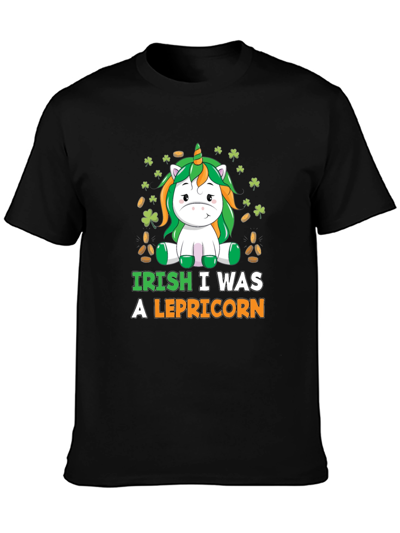 Irish Lepricon Unicorn St. Patricks Day T-Shirt