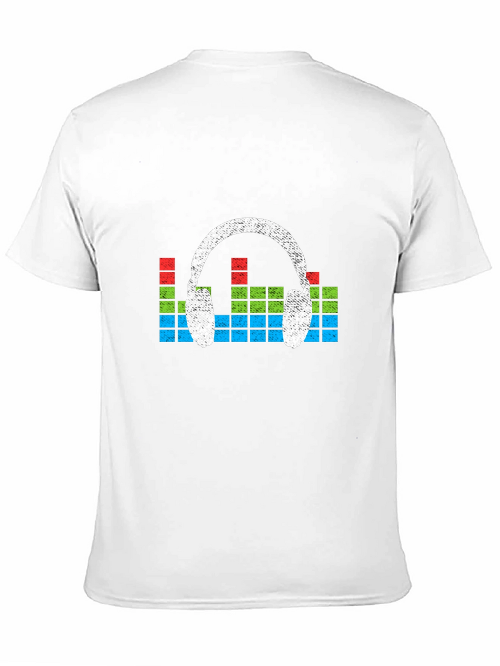 Retro Headphones Graphic T-Shirt - Music Lover Tee