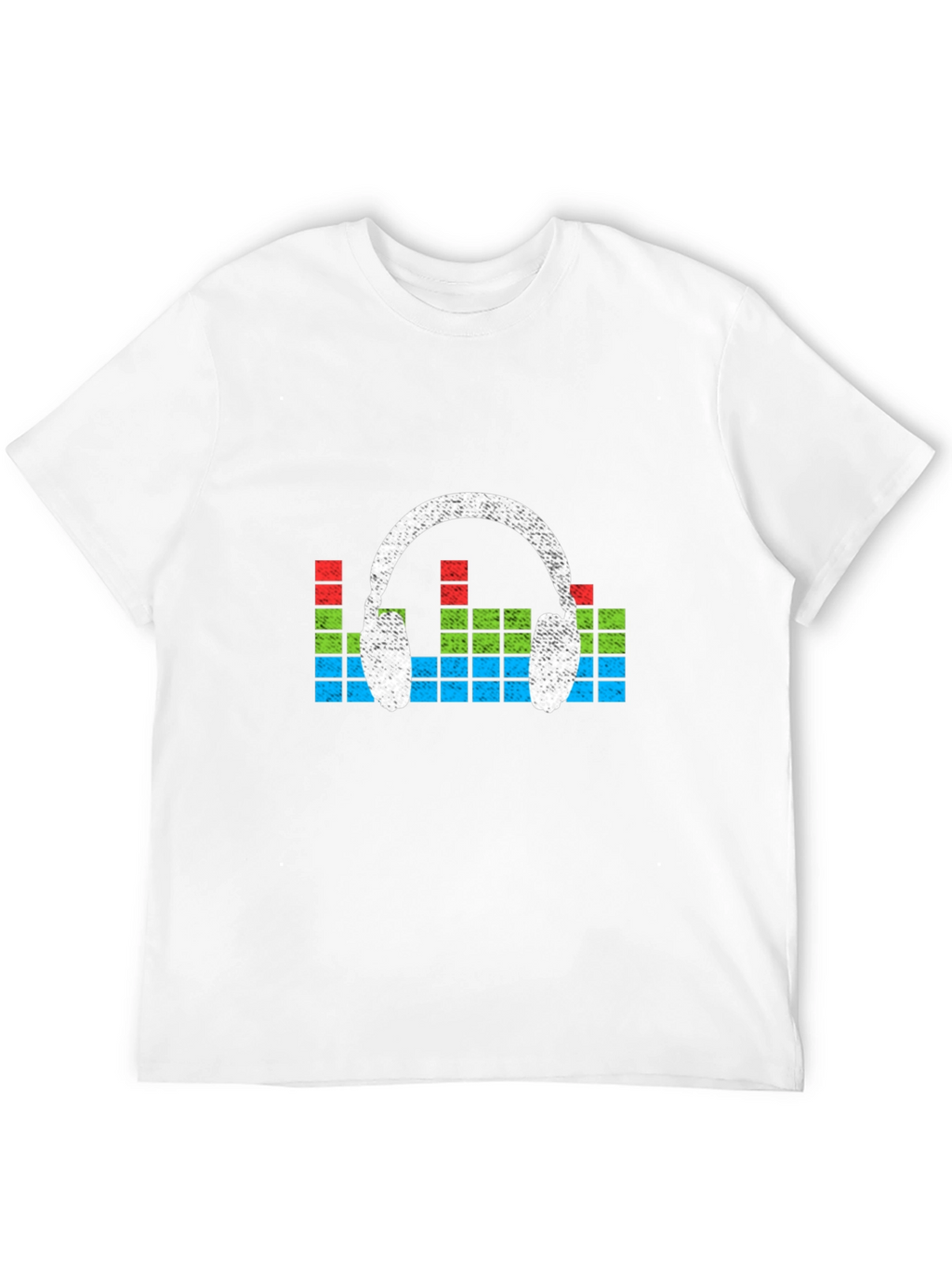 Retro Headphones Graphic T-Shirt - Music Lover Tee