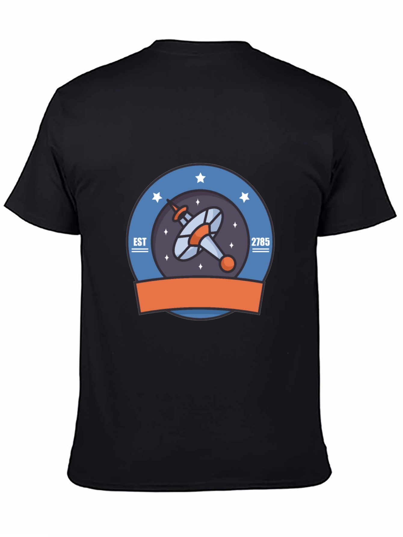 Retro Space Station T-Shirt - EST 2785 - Vintage Style