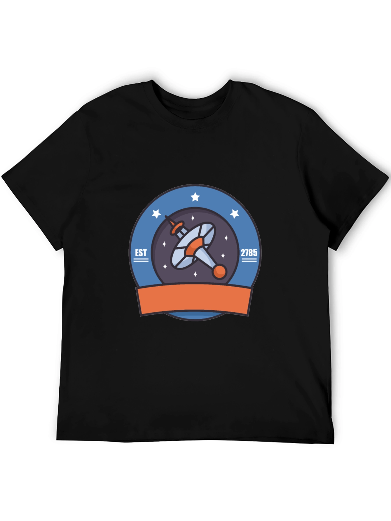 Retro Space Station T-Shirt - EST 2785 - Vintage Style