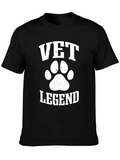 Vet Legend T-Shirt - Animal Lover Tee