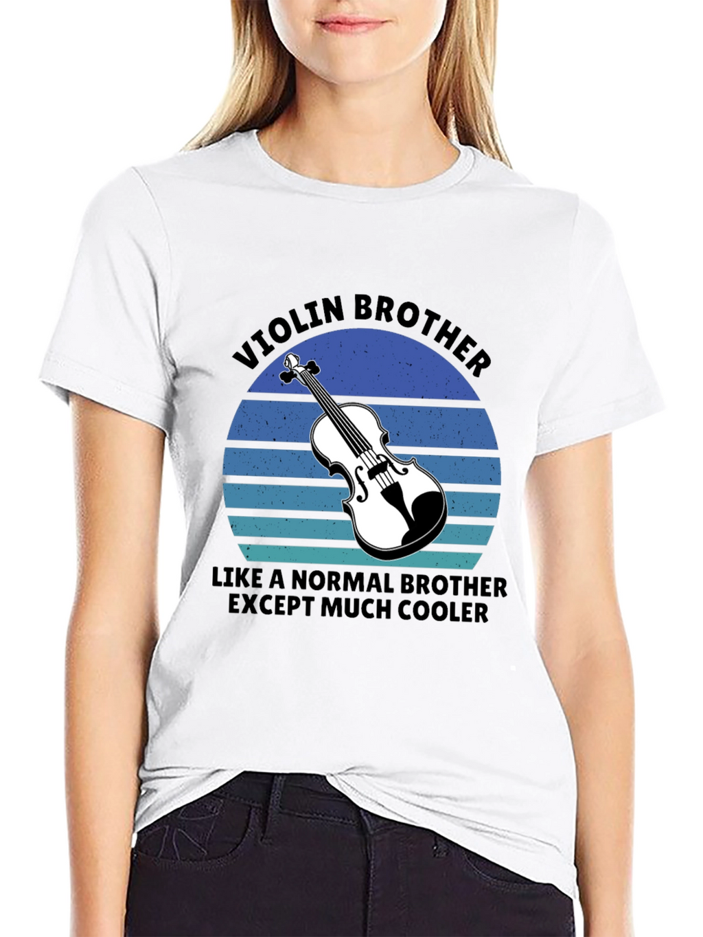 Violin Brother T-Shirt: Cool Musician Apparel