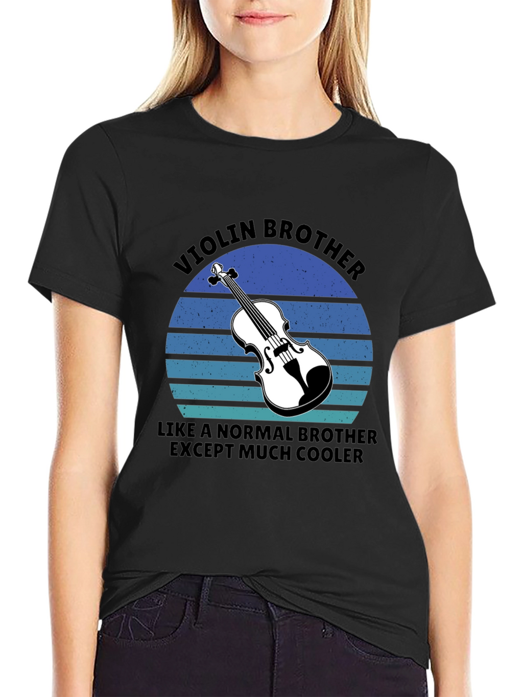 Violin Brother T-Shirt: Cool Musician Apparel