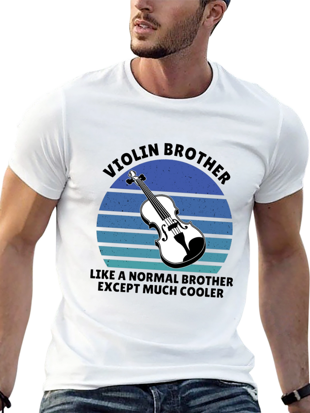 Violin Brother T-Shirt: Cool Musician Apparel