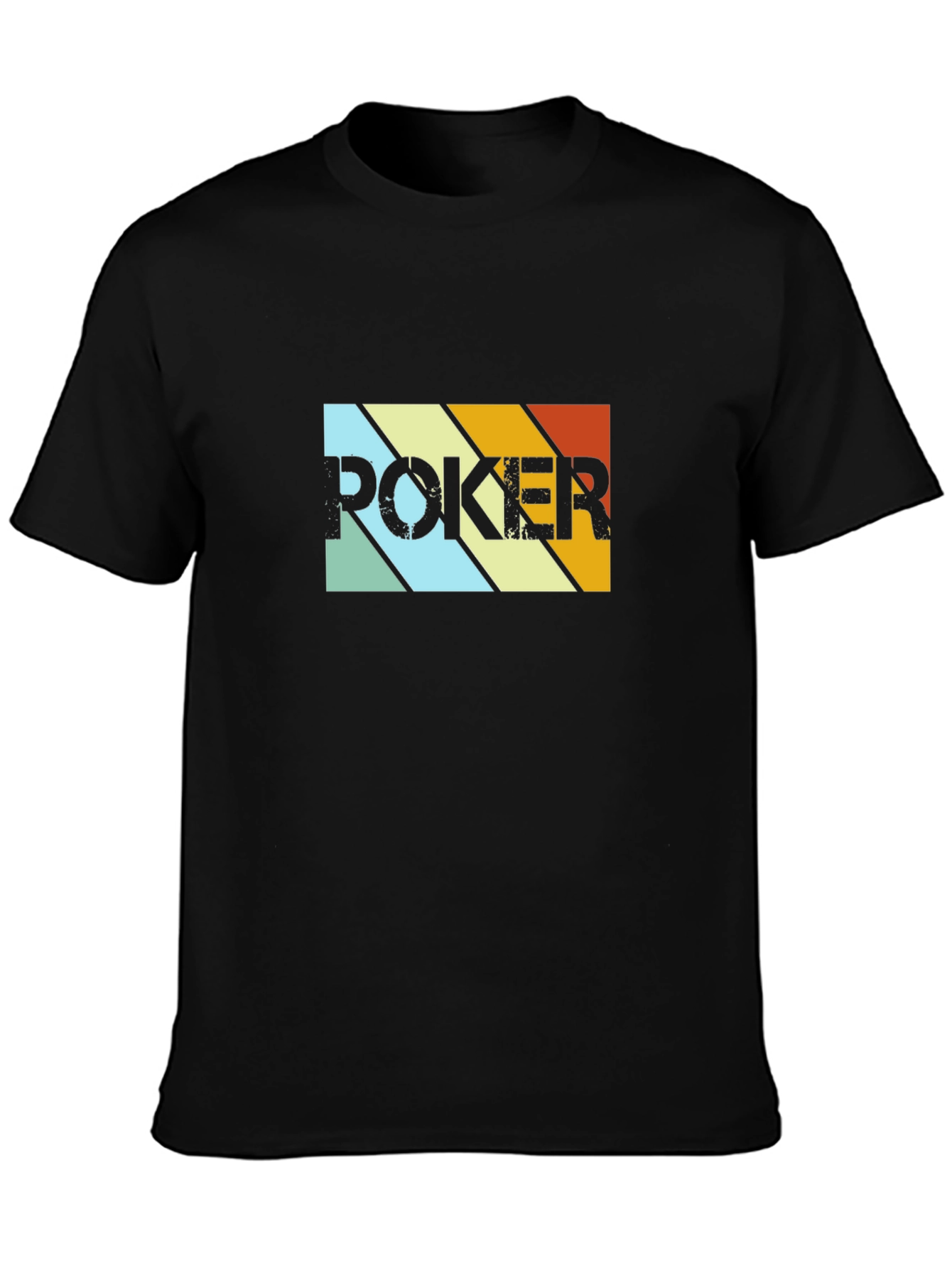 Retro Poker T-Shirt - Vintage Style Casino Tee