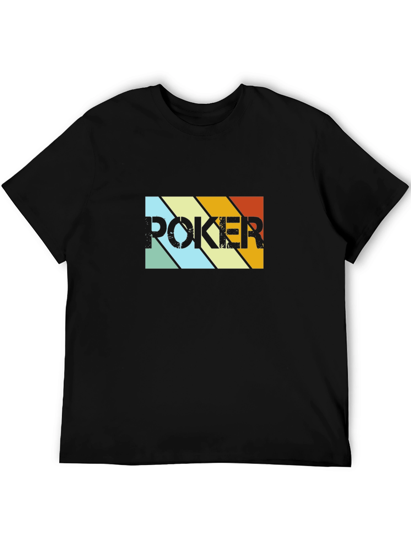 Retro Poker T-Shirt - Vintage Style Casino Tee