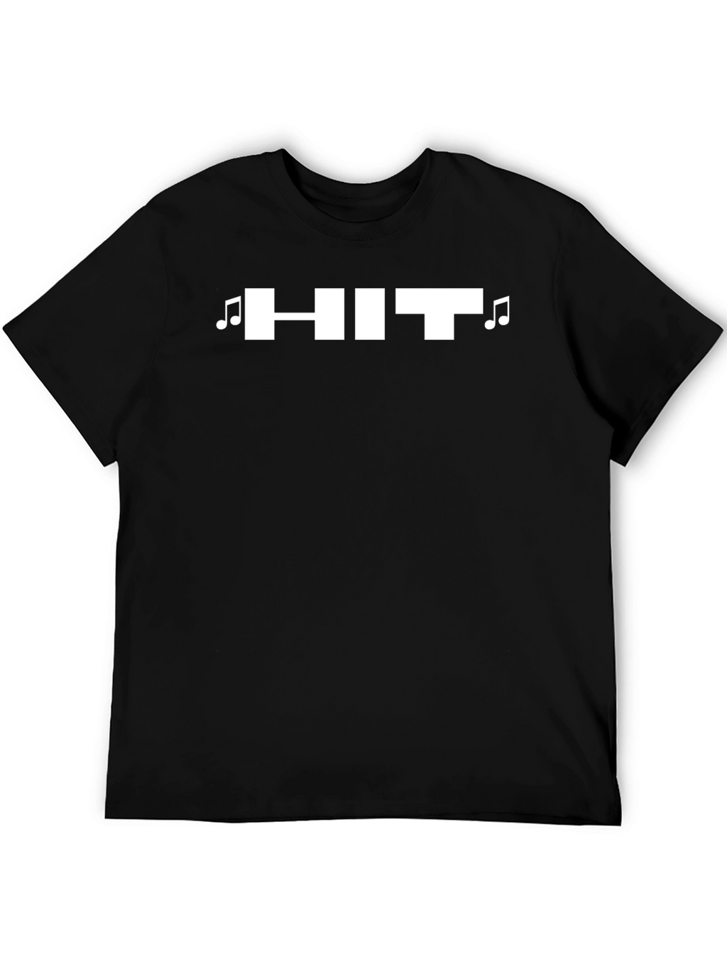 HIT Music T-Shirt - Stylish Black Cotton Tee