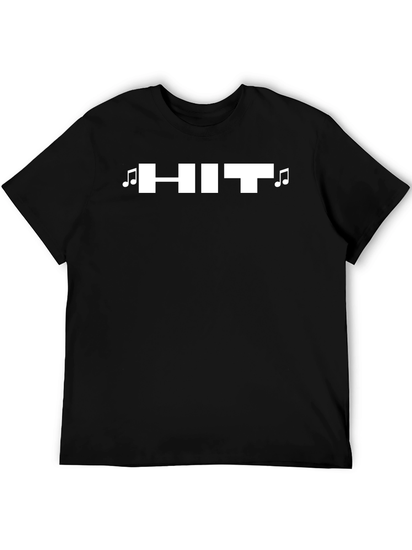 HIT Music T-Shirt - Stylish Black Cotton Tee