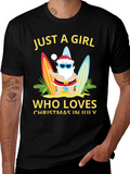 Christmas In July T-Shirt - Santa Summer Tee