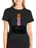 Anti Social T-Shirt - Not Your Friend Graphic Tee