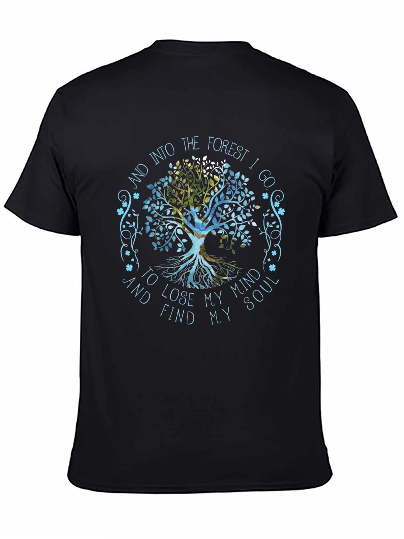 Forest Tree Graphic T-Shirt - Relaxed Fit