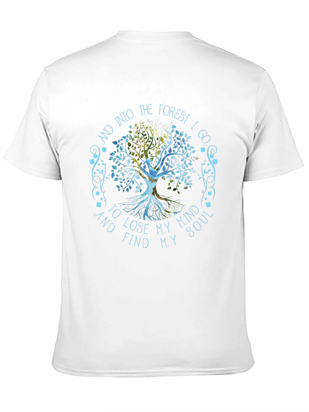 Forest Tree Graphic T-Shirt - Relaxed Fit