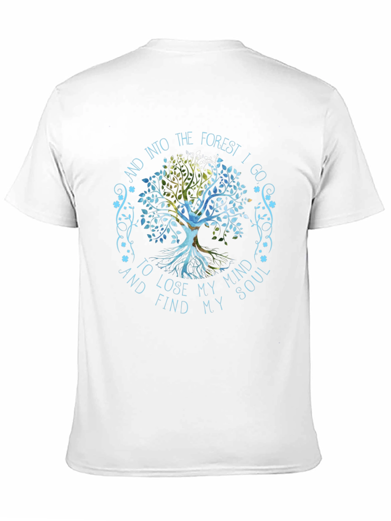 Forest Tree Graphic T-Shirt - Relaxed Fit
