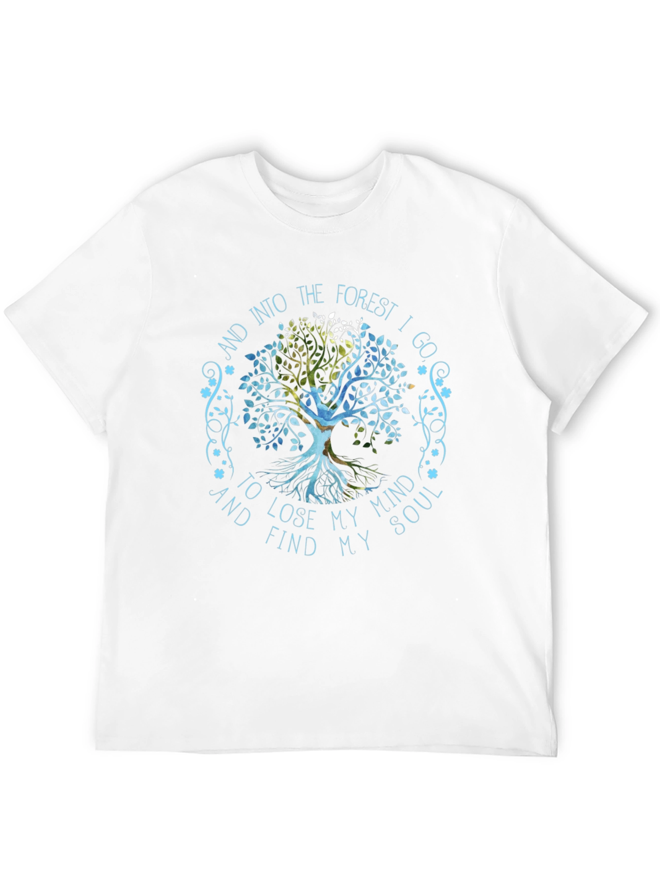 Forest Tree Graphic T-Shirt - Relaxed Fit