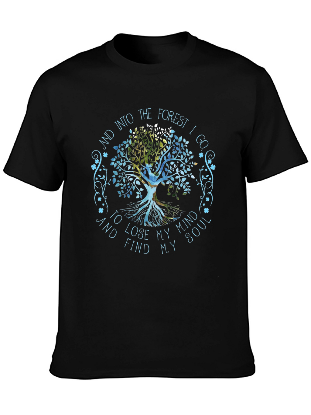 Forest Tree Graphic T-Shirt - Relaxed Fit