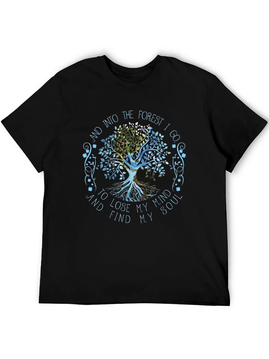 Forest Tree Graphic T-Shirt - Relaxed Fit