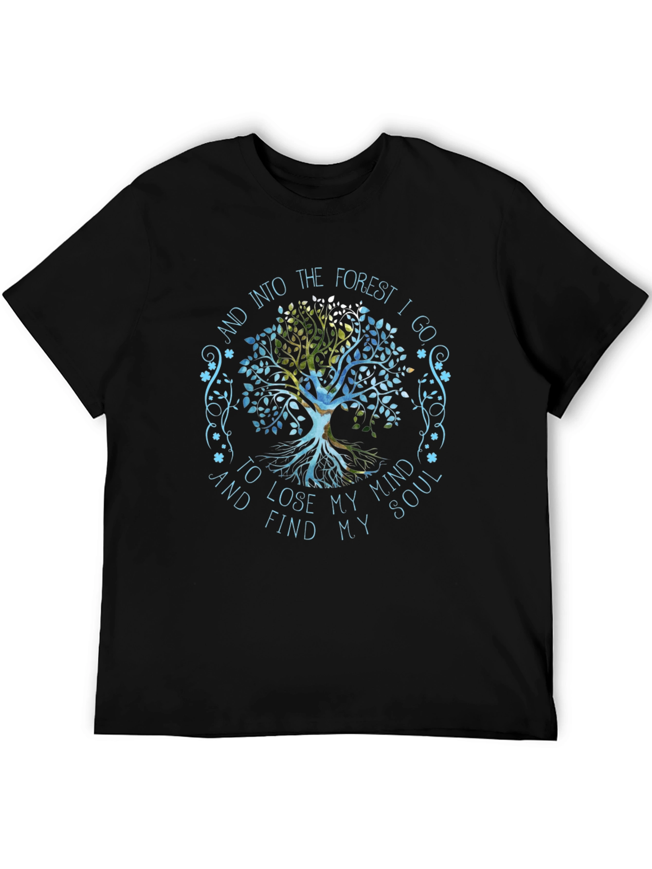 Forest Tree Graphic T-Shirt - Relaxed Fit