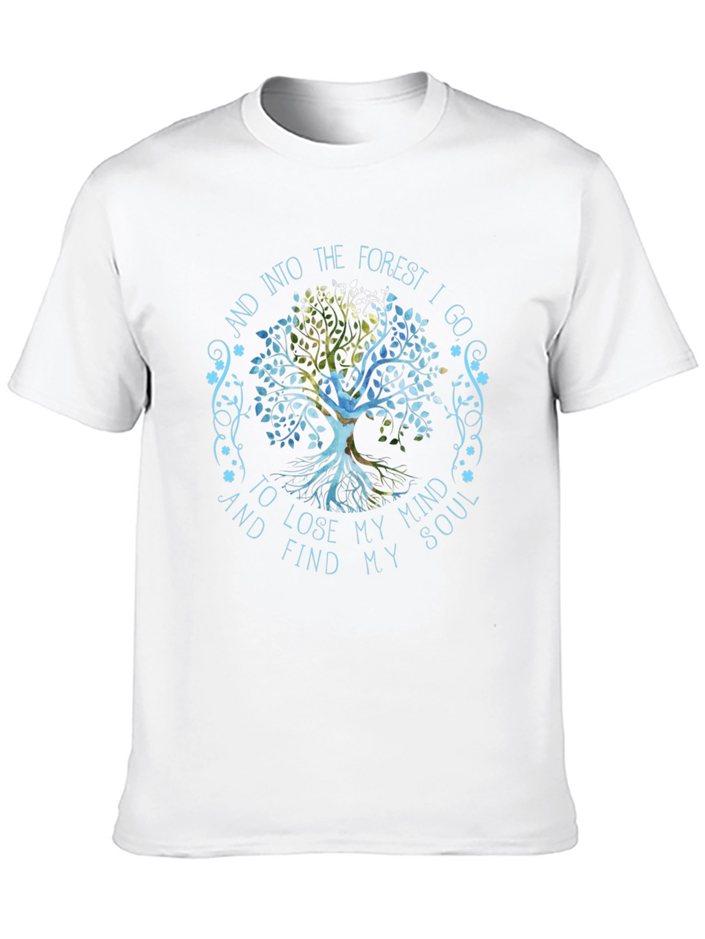 Forest Tree Graphic T-Shirt - Relaxed Fit
