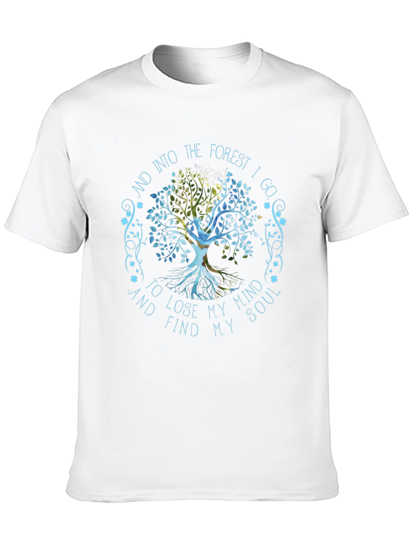 Forest Tree Graphic T-Shirt - Relaxed Fit