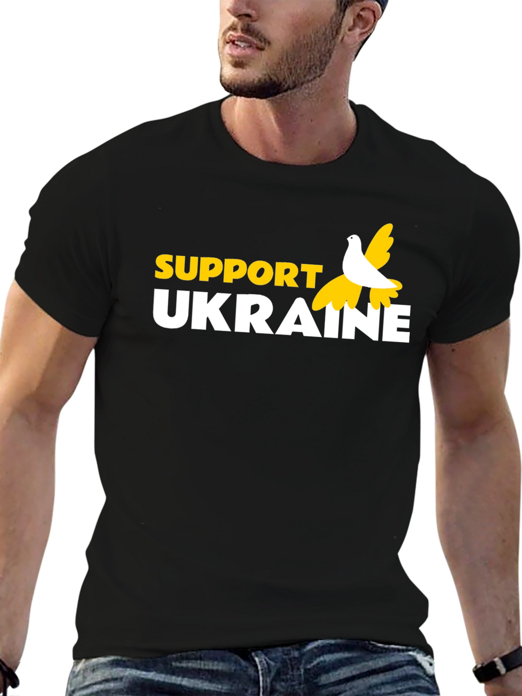 Support Ukraine Dove T-Shirt