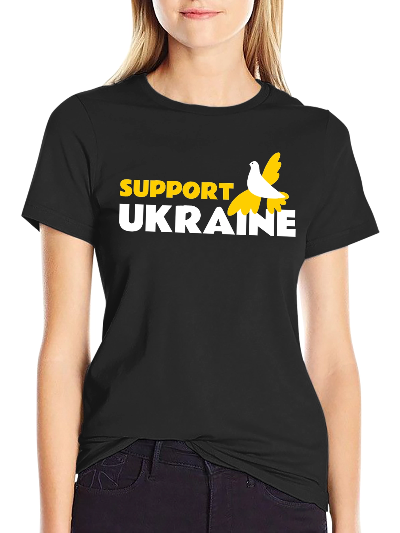 Support Ukraine Dove T-Shirt