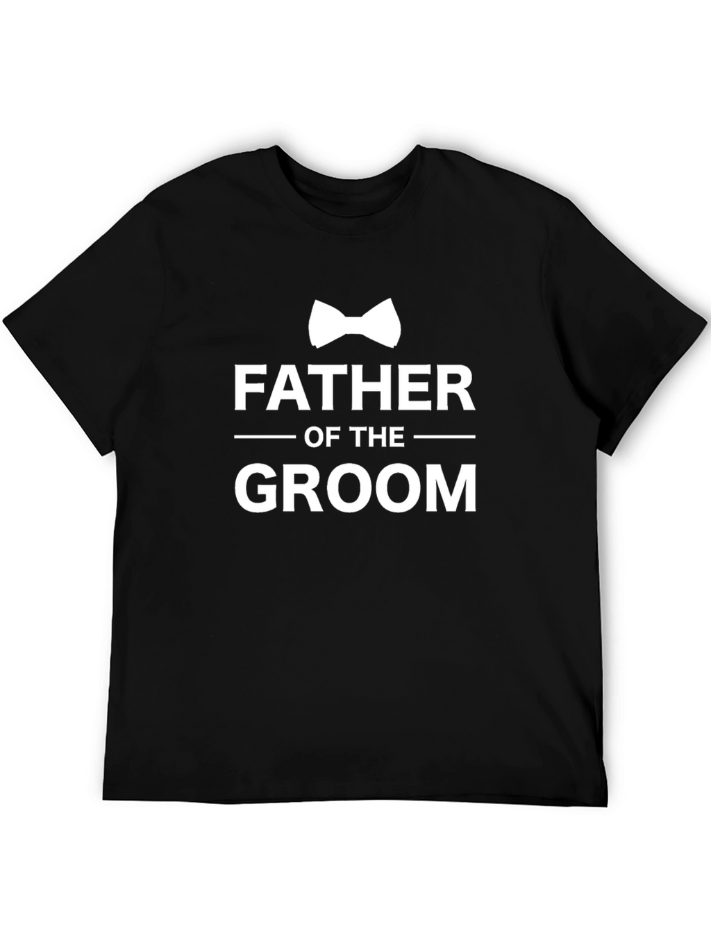 Father of the Groom Bowtie T-Shirt