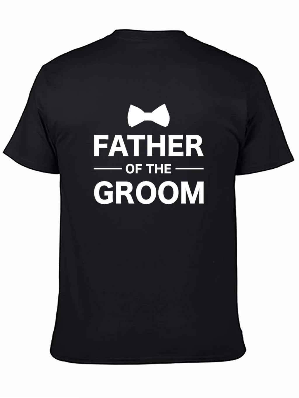 Father of the Groom Bowtie T-Shirt