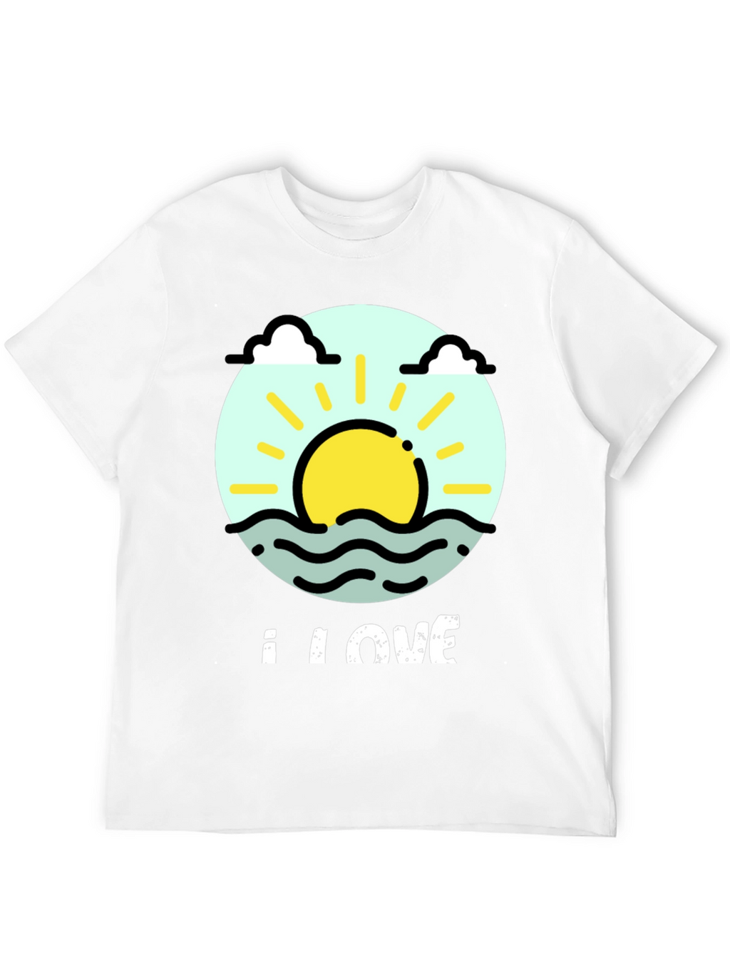 I Love The Sun T-Shirt - Summer Beach Tee