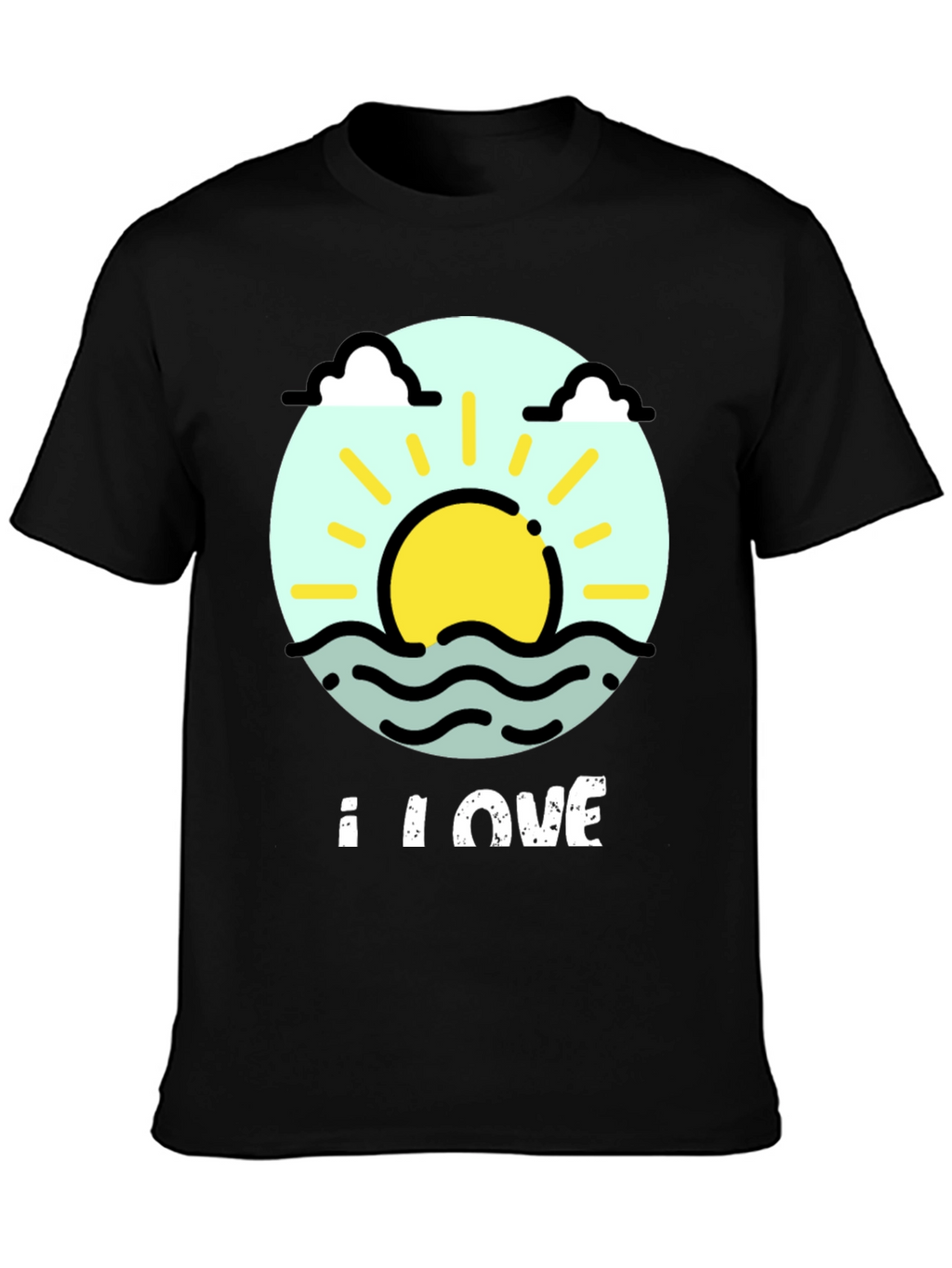 I Love The Sun T-Shirt - Summer Beach Tee