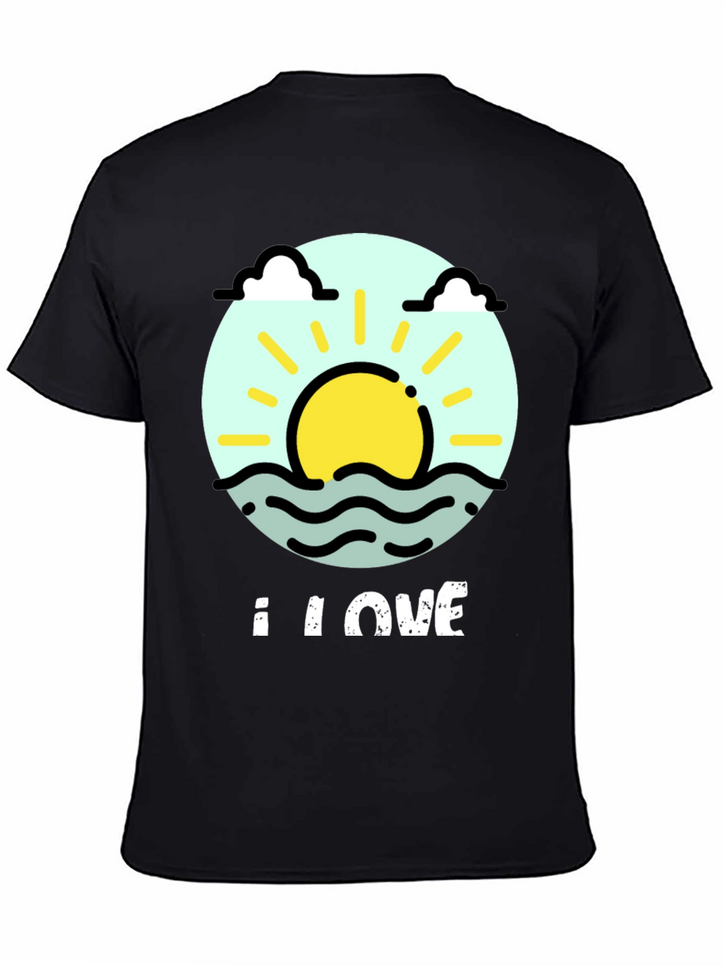 I Love The Sun T-Shirt - Summer Beach Tee