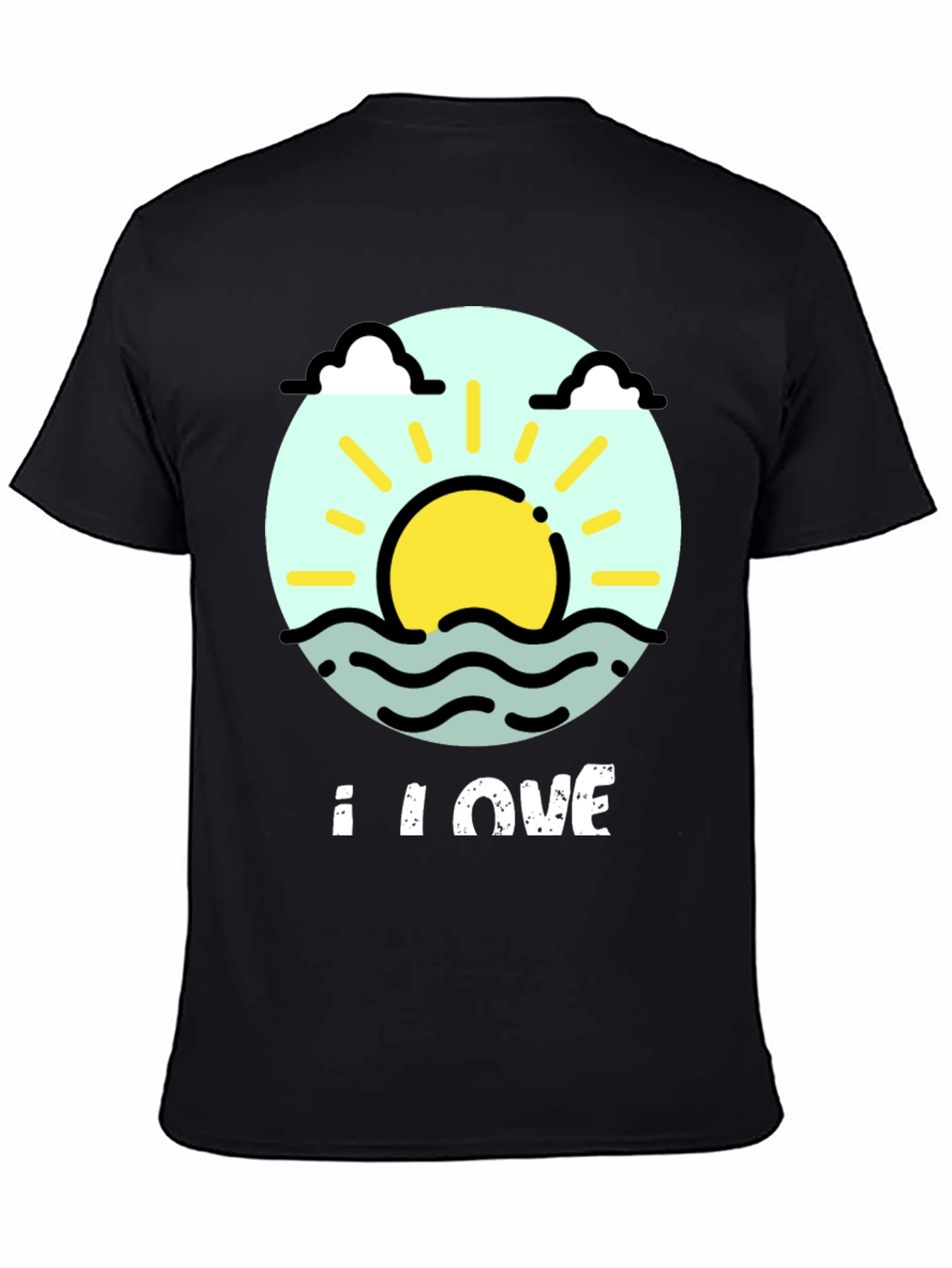 I Love The Sun T-Shirt - Summer Beach Tee